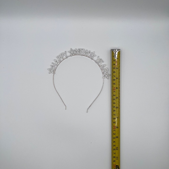 Happy New Year Rhinestone Tiara/Headband - Picture 3 of 4